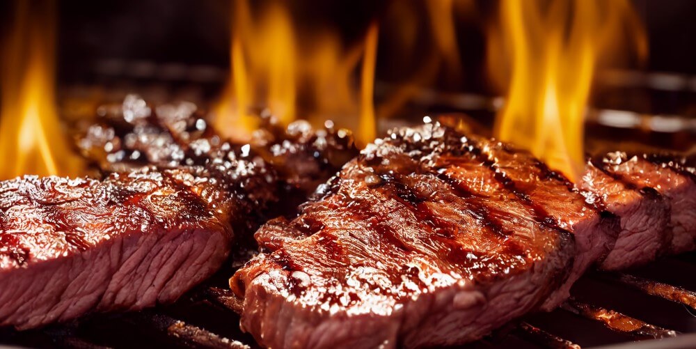 Steak On The Grill